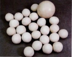 Sfere in ceramica di allumina inerte